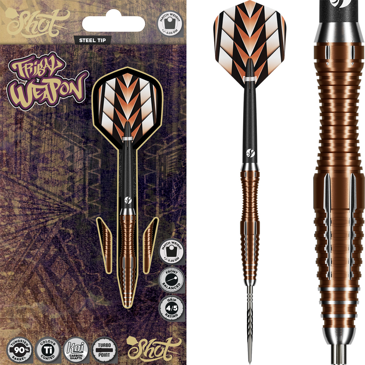 Tribal Weapon 1 90% TP Steeltip