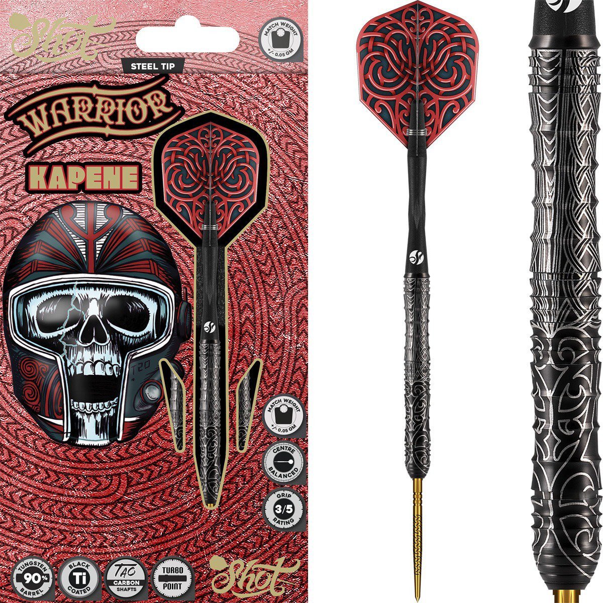Shot Warrior Kapene TP Steeltip 90%